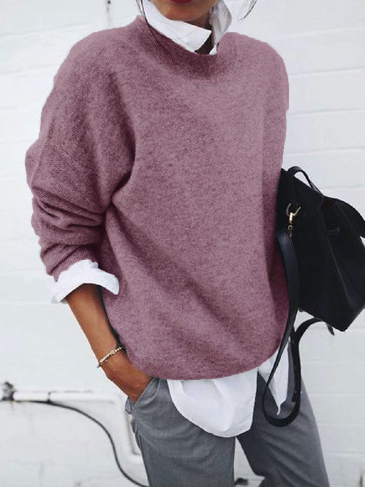 New autumn and winter cross-border European and American eBay Amazon knitted long sleeved pullover hoodie jacket for women
