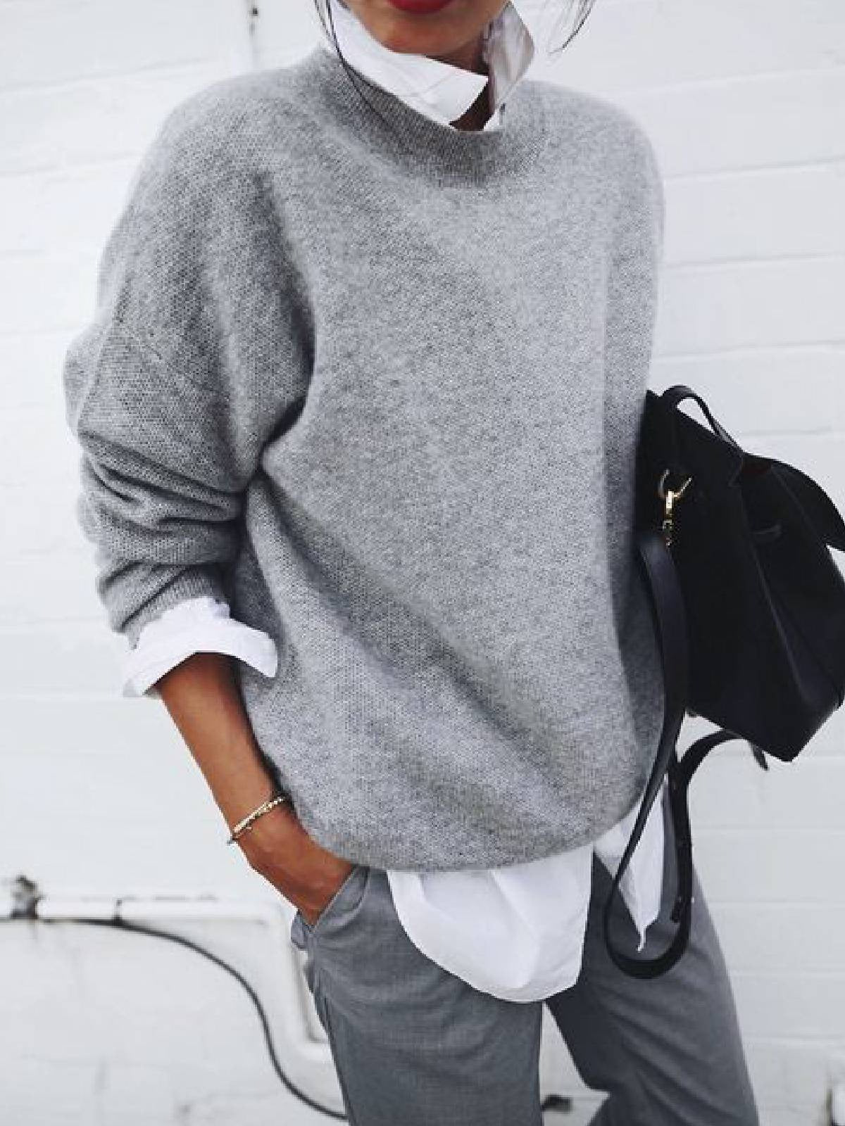 New autumn and winter cross-border European and American eBay Amazon knitted long sleeved pullover hoodie jacket for women