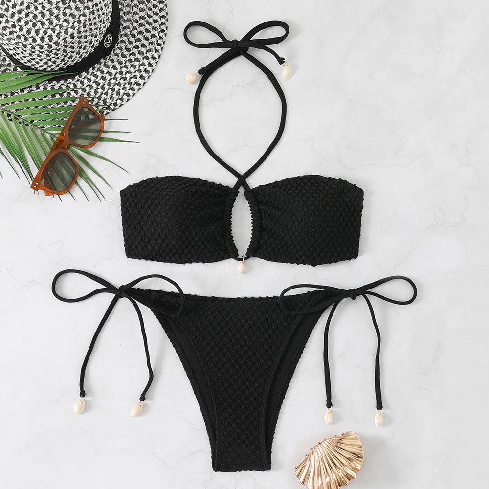 Bikini liso con efecto push up