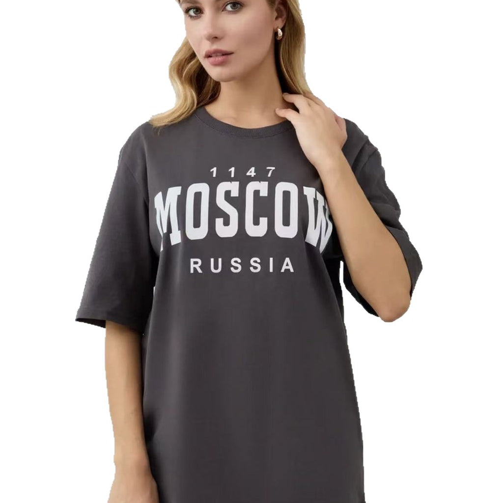 Camiseta holgada manga corta