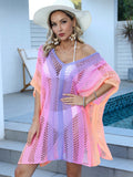 Vestido pareo degradado calado