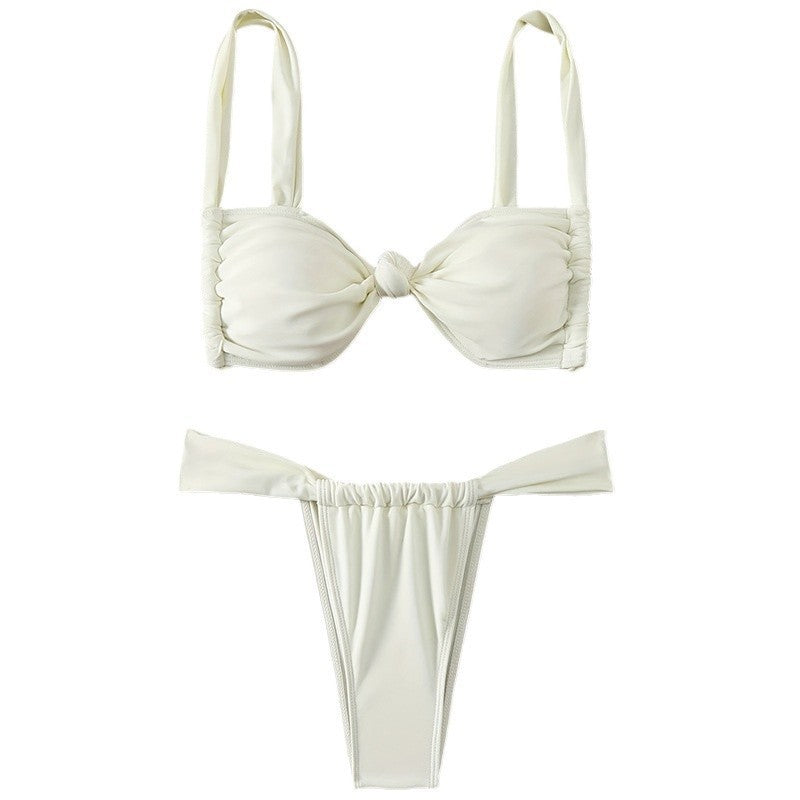 Bikini de dos piezas con tiras