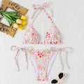 Bikini estampado reversible