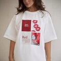 Cotton Short Sleeve T-Shirt Women Summer  New Loose Casual Versatile Fashion Printed Top Ins Style