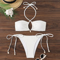 Bikini liso con efecto push up
