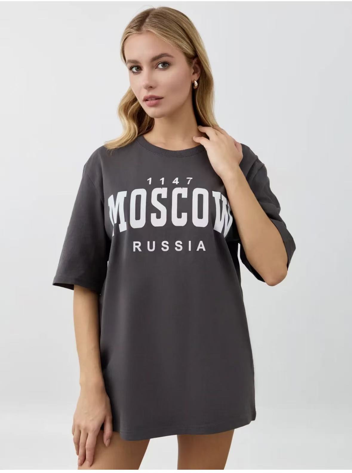 Camiseta holgada manga corta