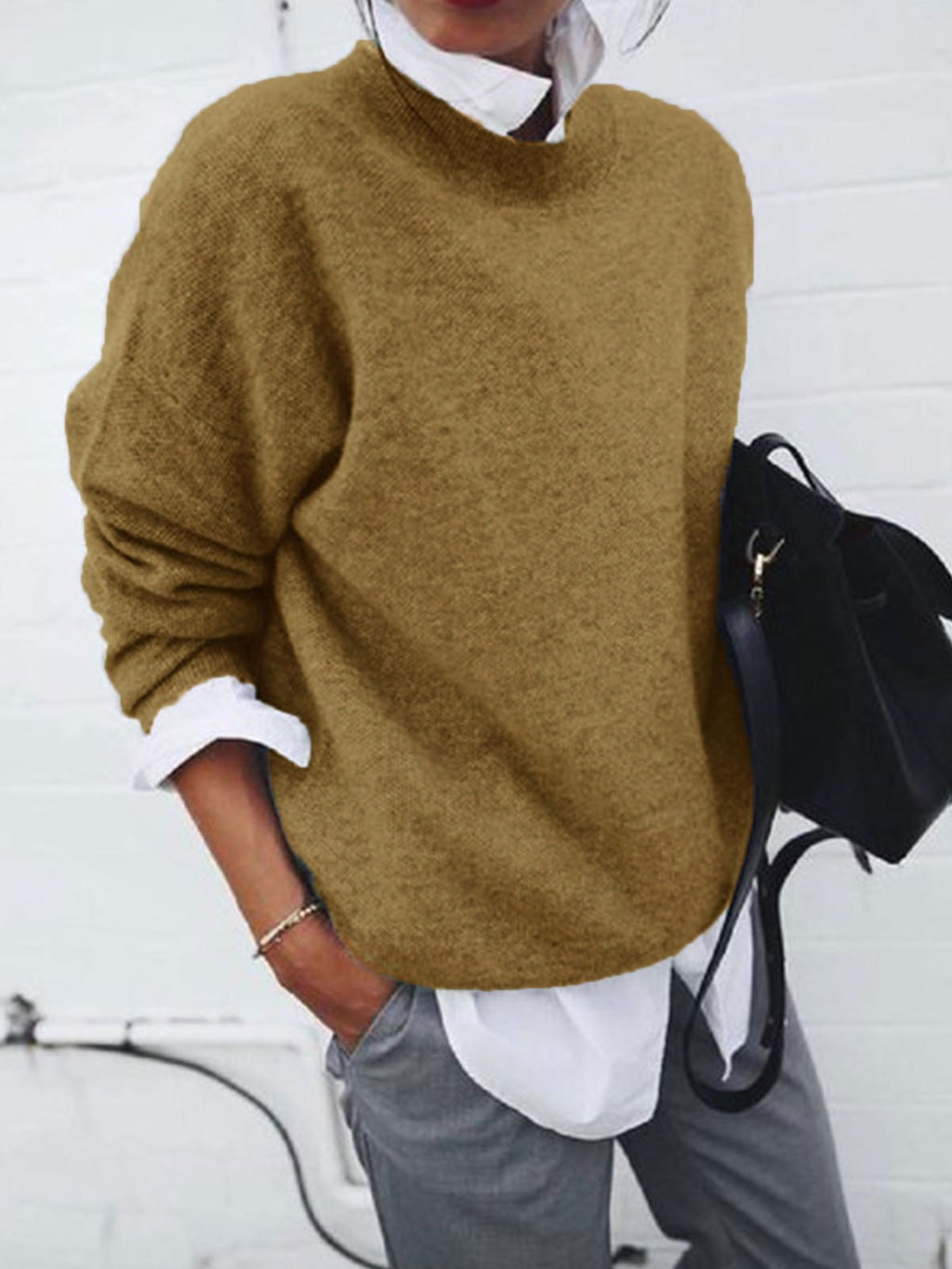 New autumn and winter cross-border European and American eBay Amazon knitted long sleeved pullover hoodie jacket for women
