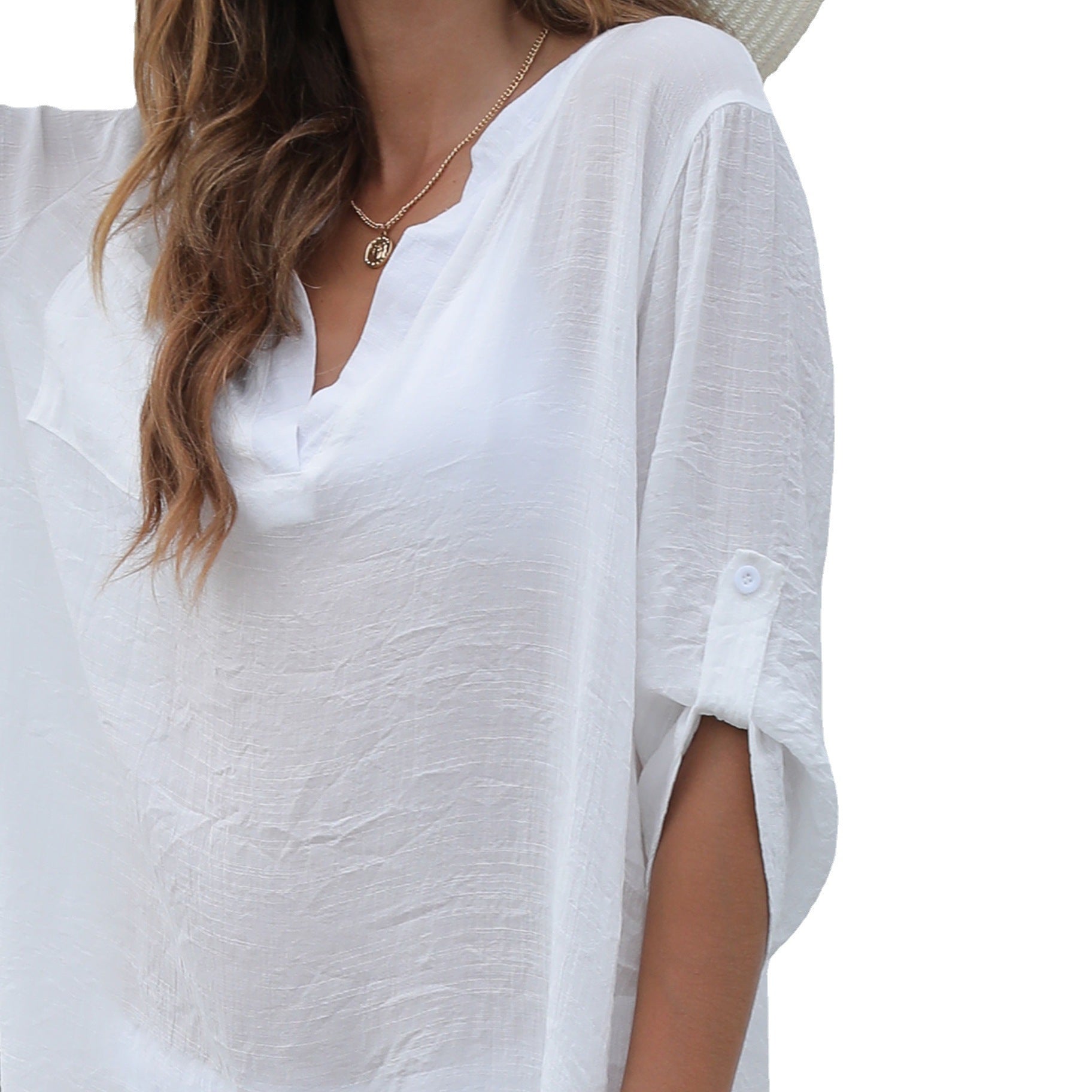 Vestido pareo escote pico